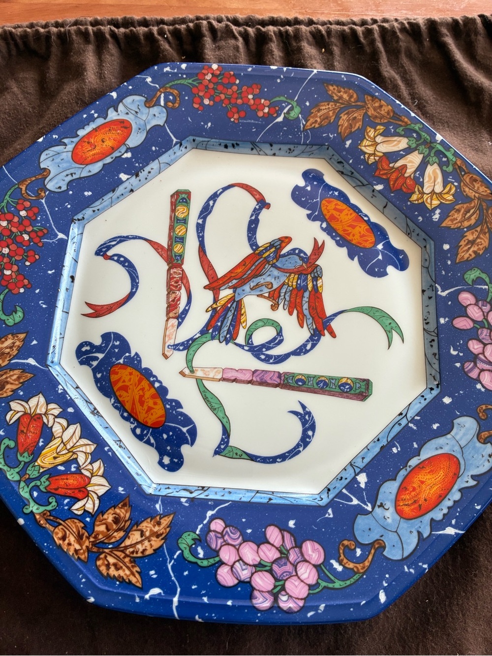 Hermès "Marqueterie de Pierres d'Orient et d'Occident" dinner plate